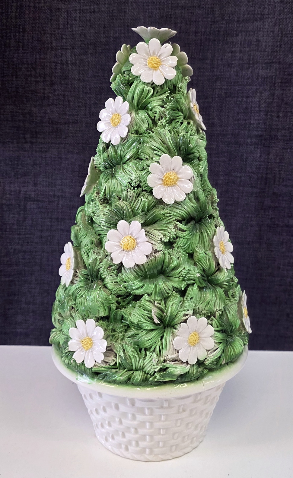 An Italian Topiary Cone 